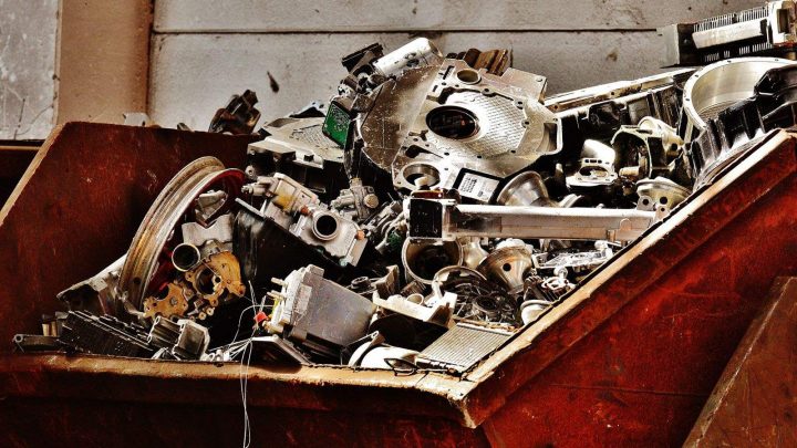 Recykling metali – narzędzia i ich części